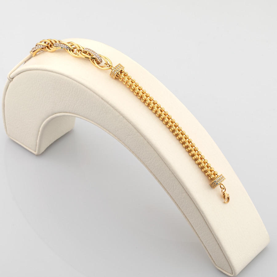 دستبند طلا  زنانه البرناردو