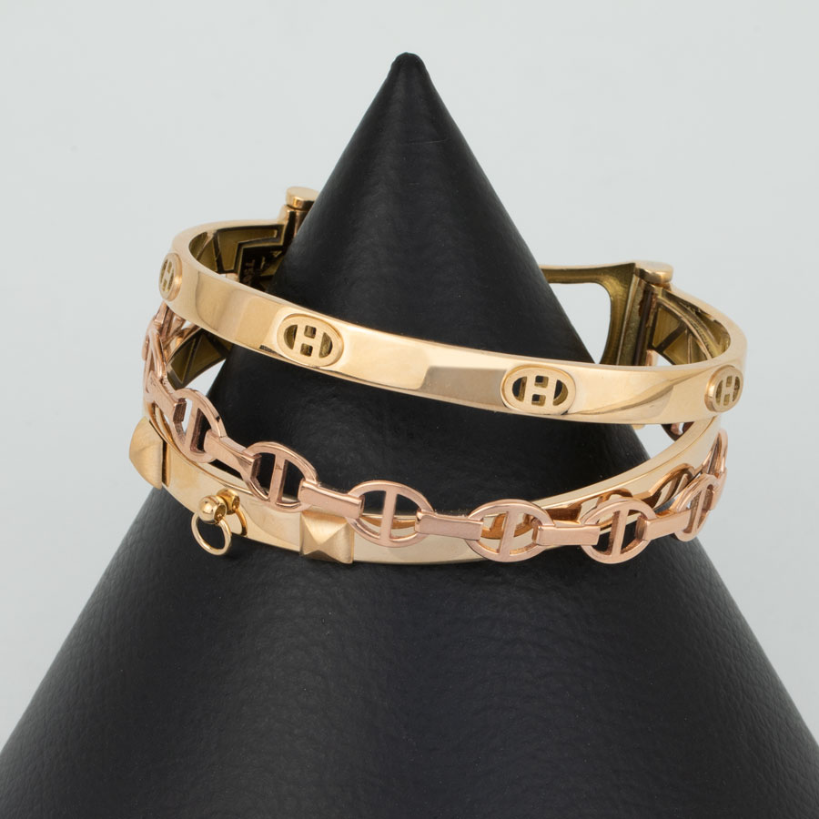 دستبند طلا  زنانه هرمس
