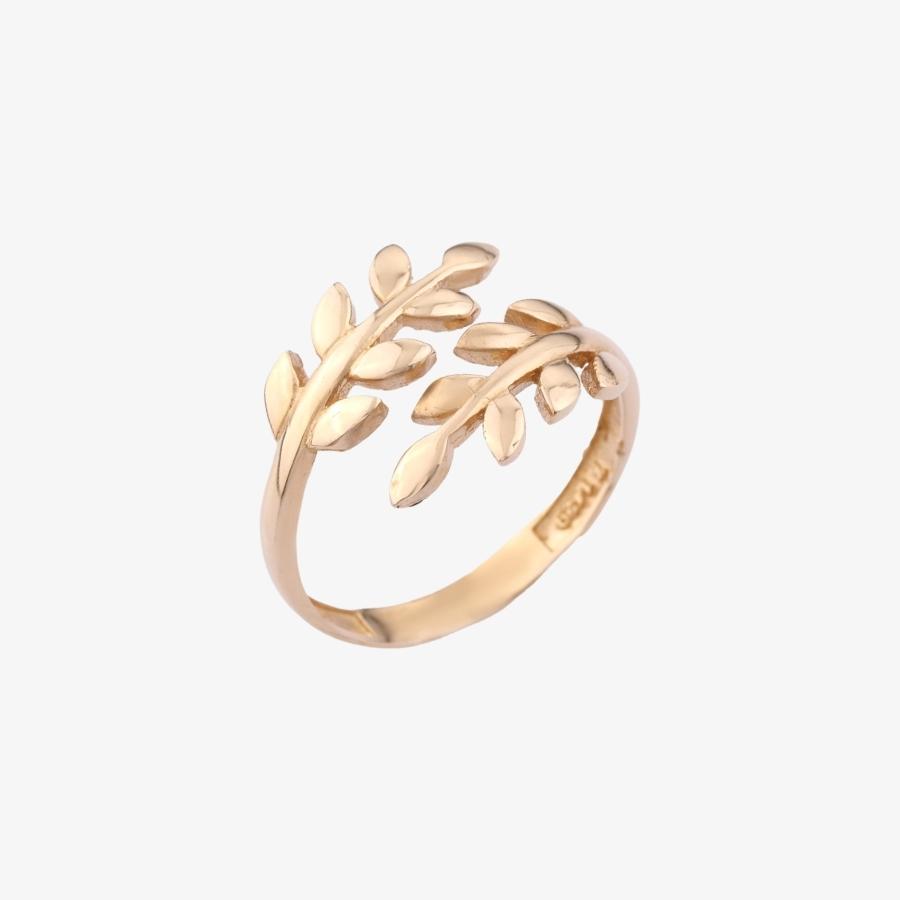 انگشتر طلا زنانه شاخه 