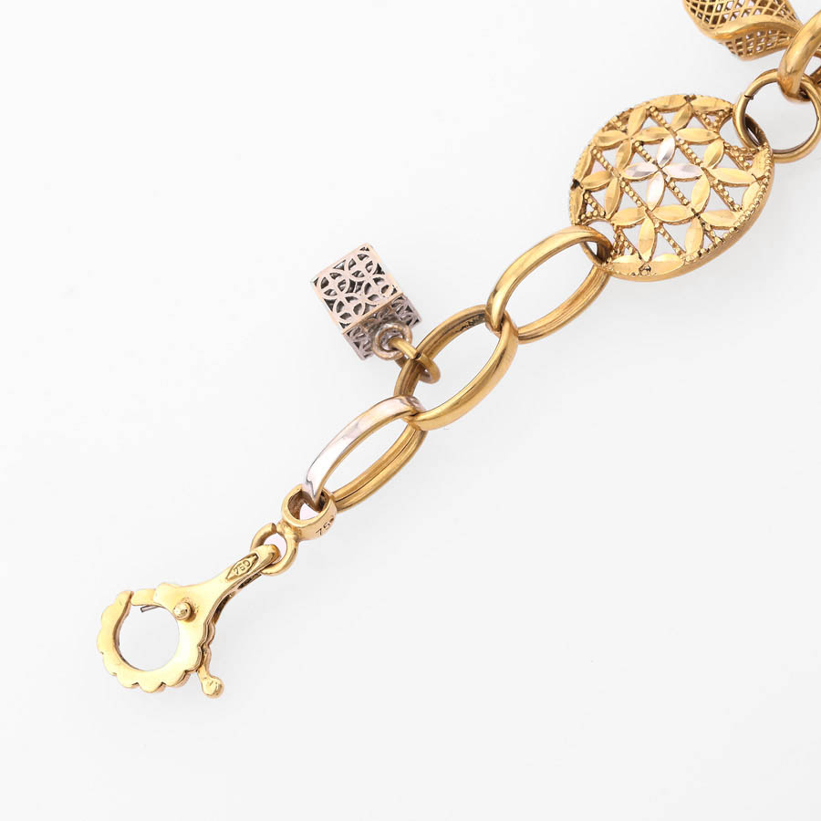 دستبند طلا زنانه تراش