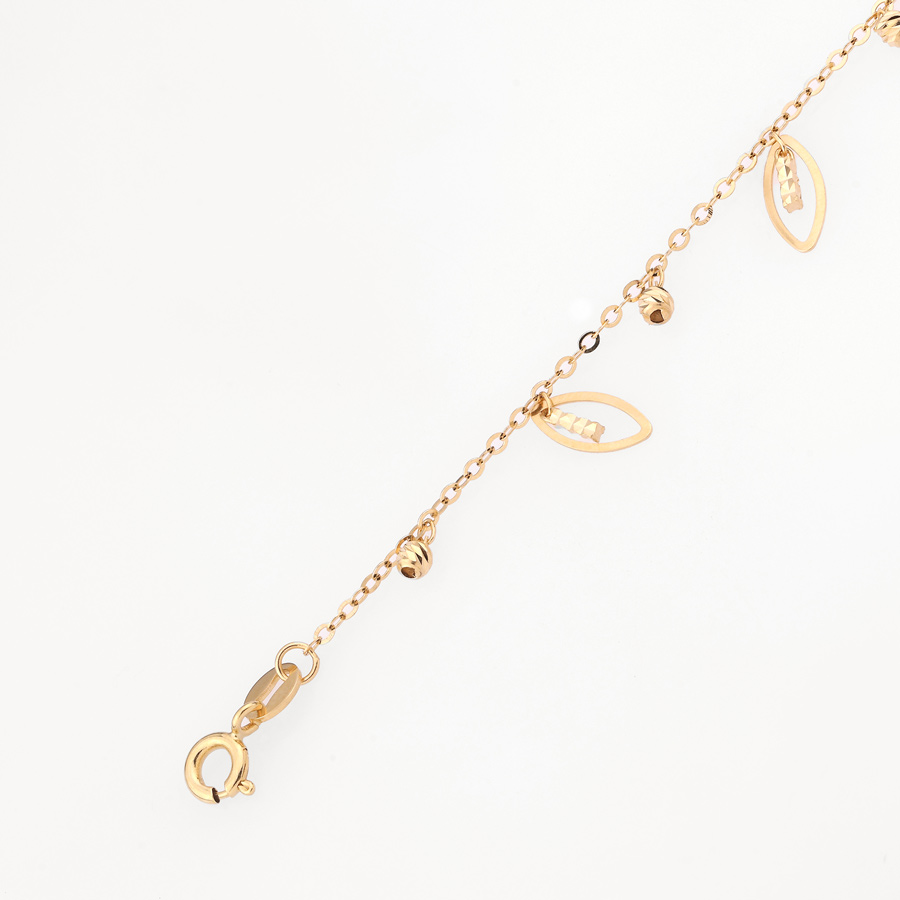 دستبند طلا زنانه پولکی