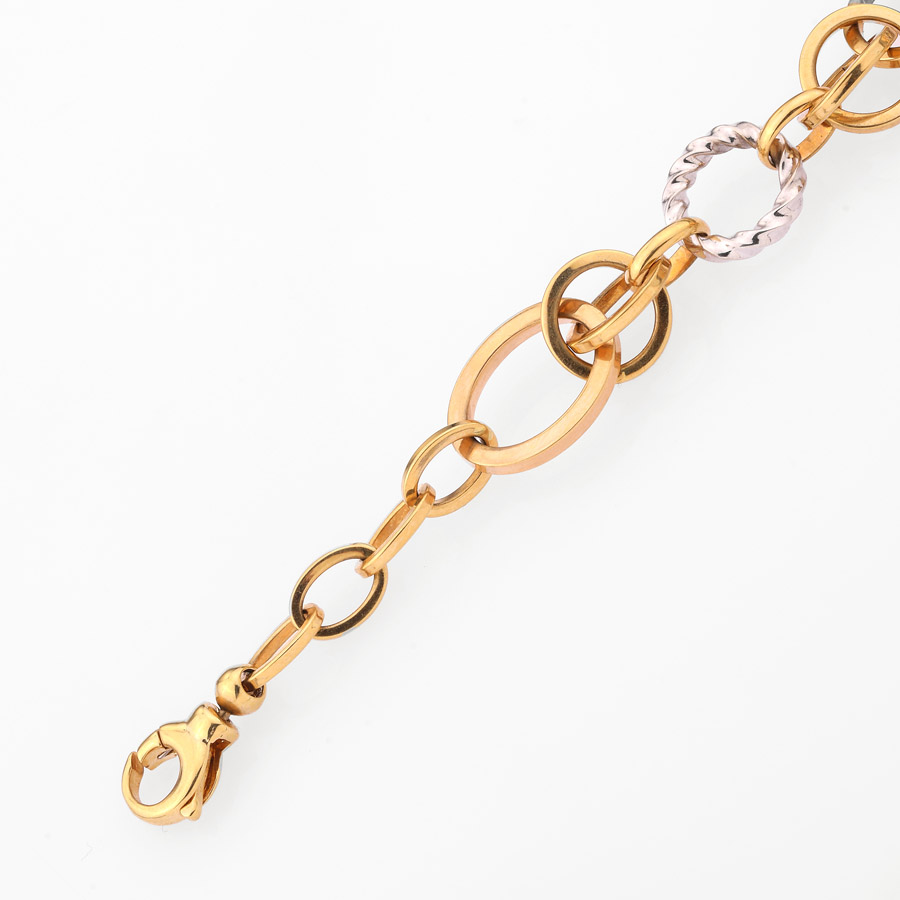 دستبند طلا زنانه فانتزی