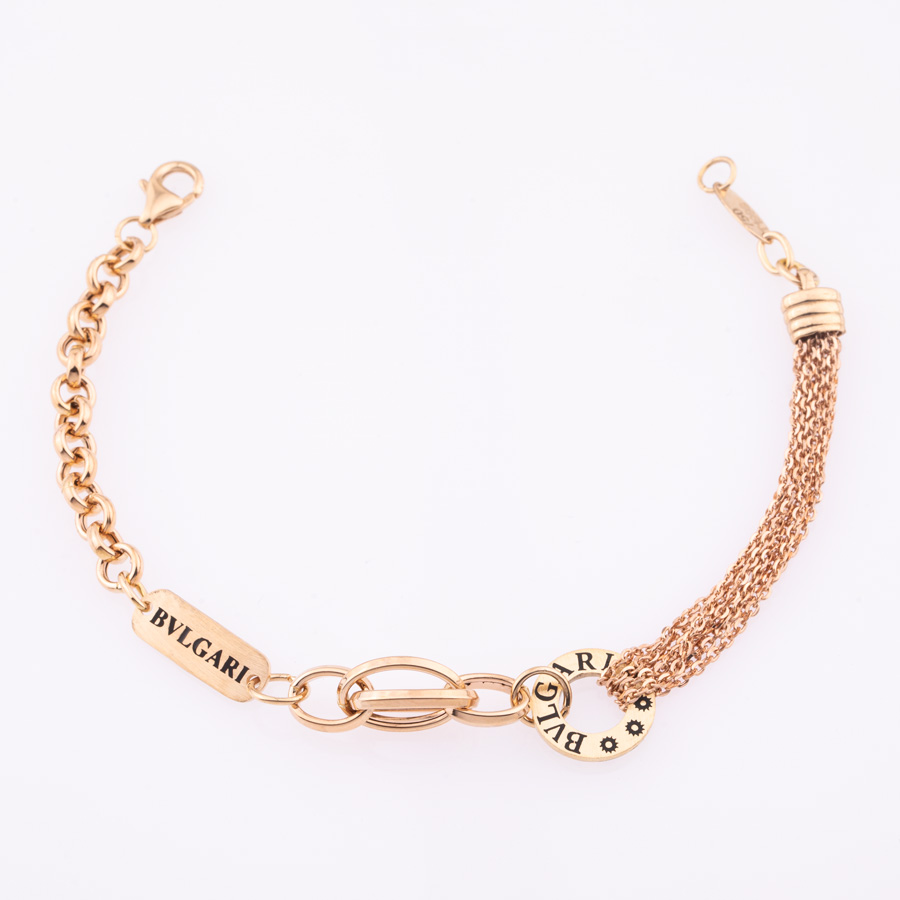 دستبند طلا زنانه جی تاش بولگاری