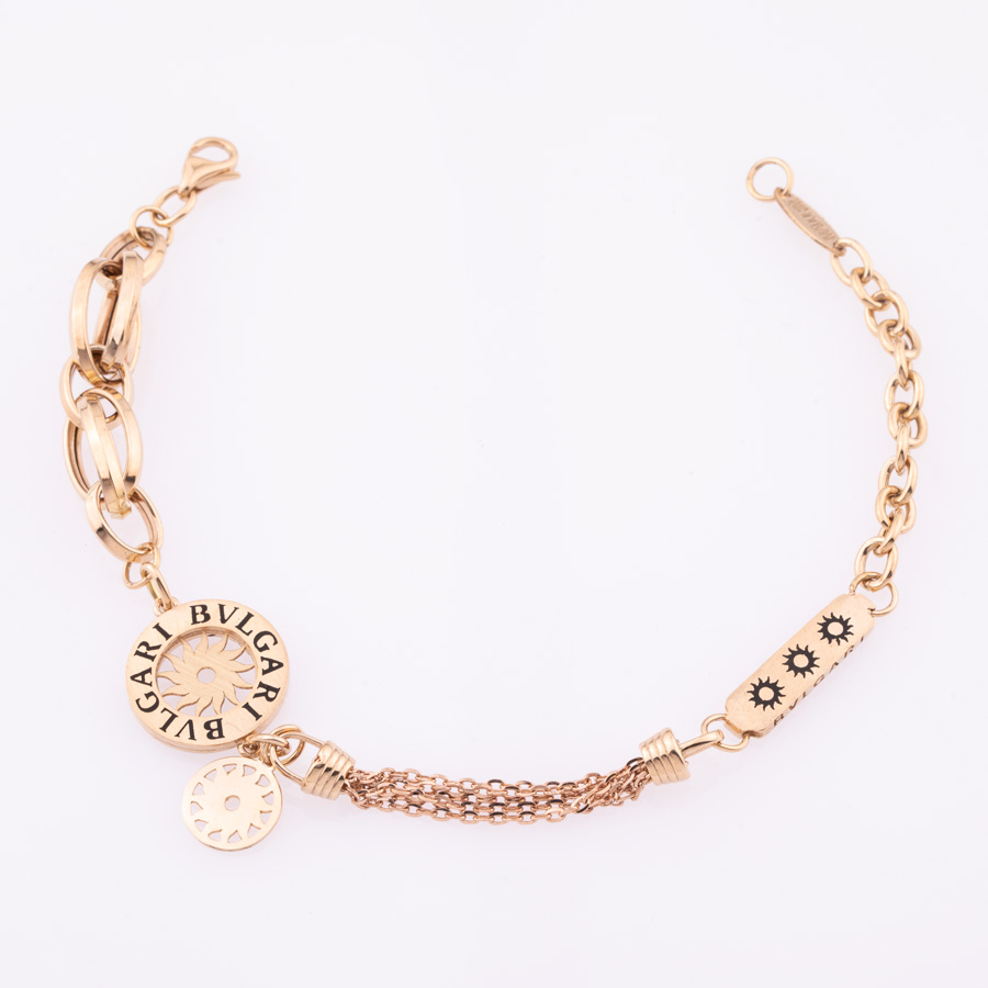 دستبند طلا 18 عیار زنانه جی تاش بولگاری 10.71  گرم
