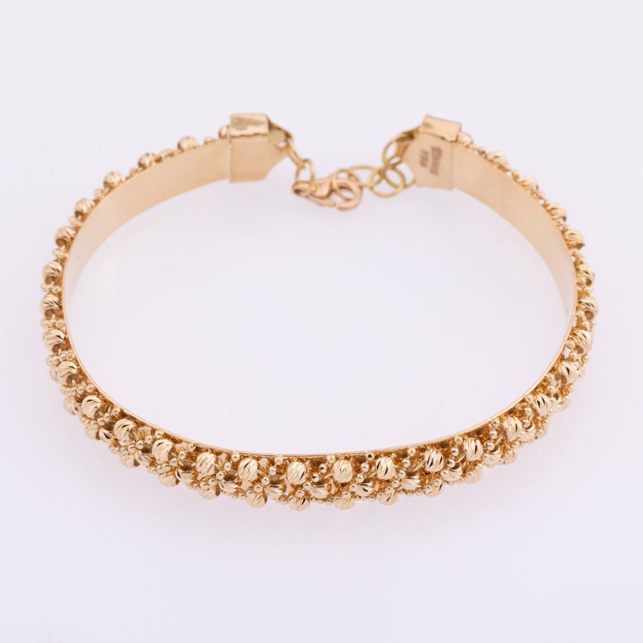 دستبند طلا 18 عیار زنانه دوریکا 13.22  گرم 