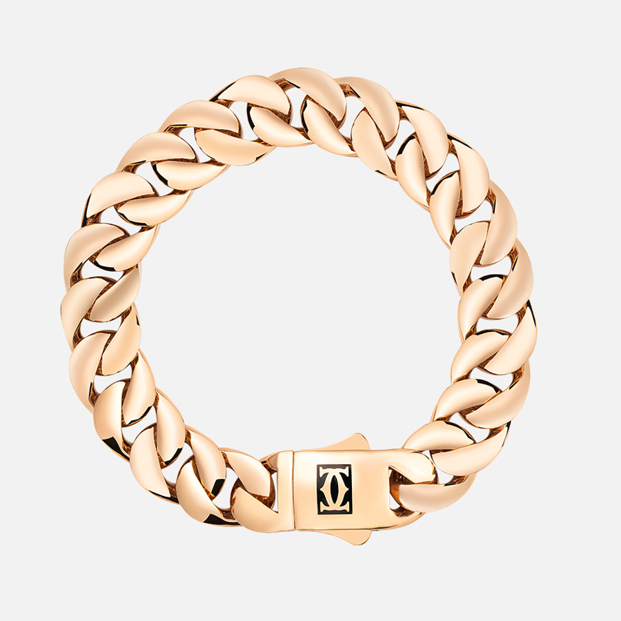 دستبند طلا 18 عیار زنانه کارتیه  40.250 گرم   