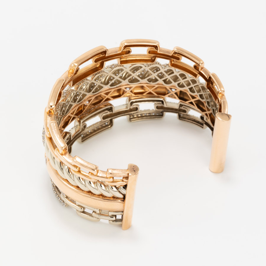 دستبند طلا زنانه بنگل پورتوفینو