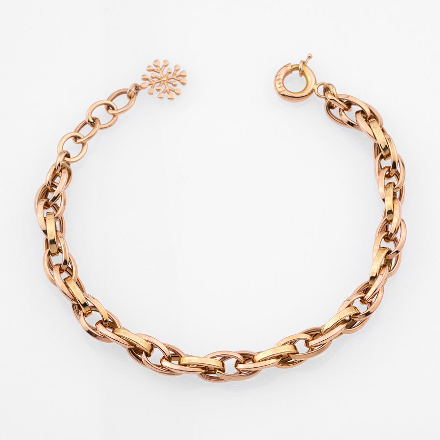 دستبند طلا زنانه رولو 