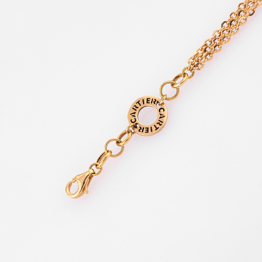 دستبند طلا زنانه کارتیه شیک