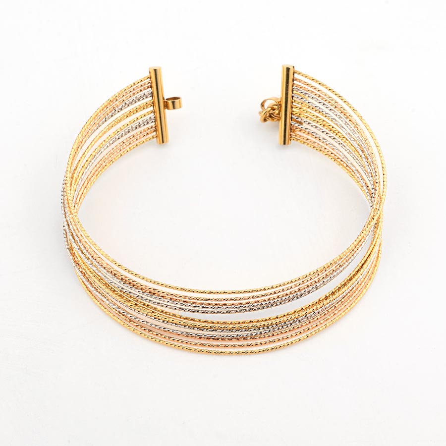 دستبند طلا زنانه ایفل