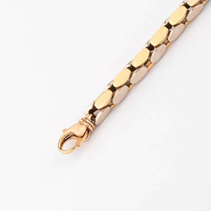 دستبند طلا زنانه بافت