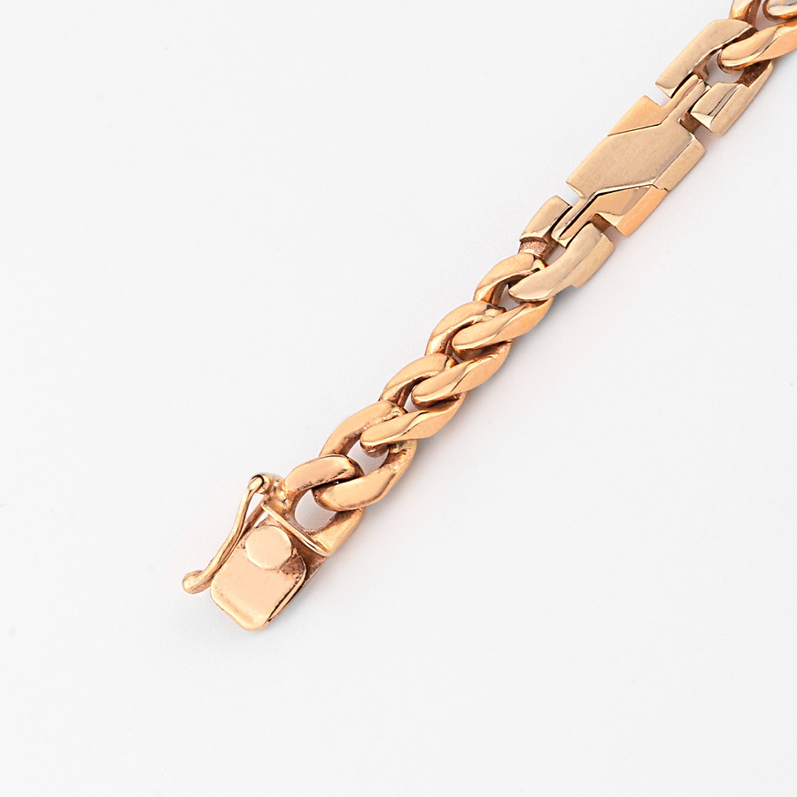 دستبند طلا اسپرت کارتیه کوبیده شده