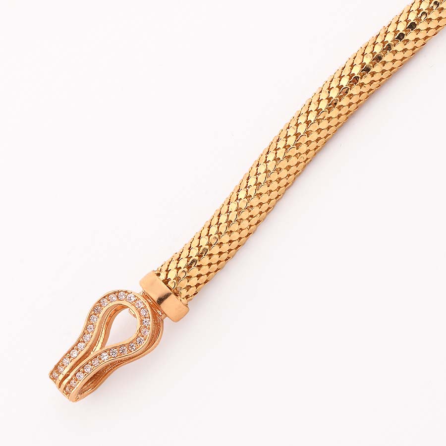 دستبند طلا زنانه امگا