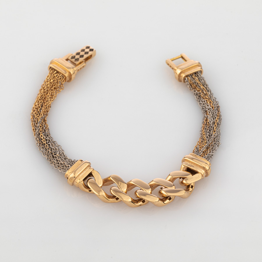 دستبند طلا زنانه جی تاش